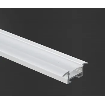 LED páska Hliníkový profil Prowax TAKO anodizovaný, bez difuzoru - 1m 7030053