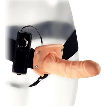 Připínací penis Vibrační Připínací penis - Super Woman