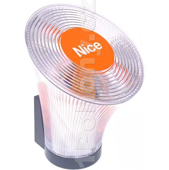 Pohon brány NiceHome FL200 LEDkový výstražný signalizační maják s vestavěnou anténou pro pohony NiceHome