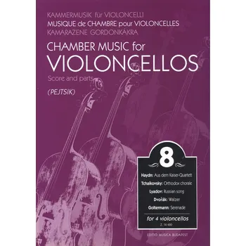 Chamber Music for VIOLONCELLOS 8 / 5 skladeb pro 4 violoncella