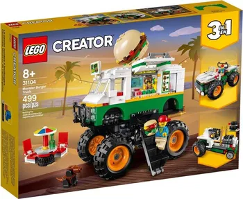 Stavebnice LEGO LEGO Creator 31104 Hamburgerový Monster Truck
