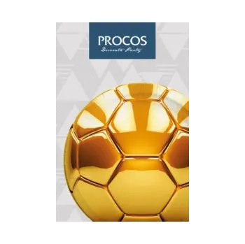 Party dekorace Párty set FOTBAL zlatý