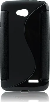 Pouzdro na mobilní telefon Forcell Back Case Lux pro Nokia X2 černé