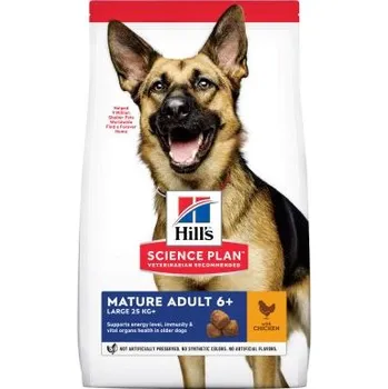 Krmivo pro psa Hill's Science Plan Canine Mature 6+ Large Breed Chicken 18 kg