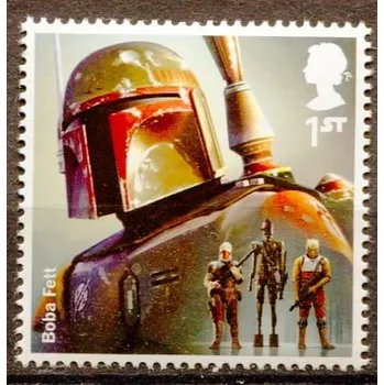 Poštovní známka (2015) MiNr. 3804 ** - Velká Británie - Star Wars I. - Boba Fett