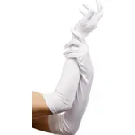 Smiffys Rukavice dlouhé bílé 52 cm