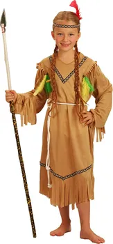 Karnevalový kostým Rappa Dětský kostým indiánka s čelenkou