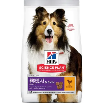 Krmivo pro psa Hill's Science Plan Canine Adult Sensit.Stom. & Skin Medium Chicken 14 kg