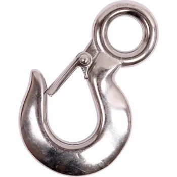 zvedák Hák s okem a pojistkou A4 nosnost 1t