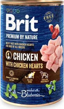 Krmivo pro psa Brit Premium by Nature Adult Chicken/Hearts