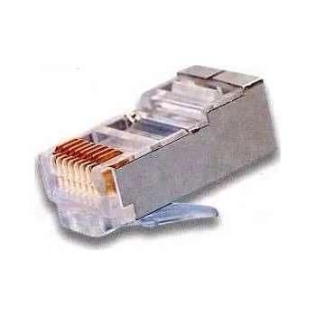 Rozvaděč OEM Konektor RJ45 FTP 8p8c, Cat 5e, drát, 50 micronů 506355