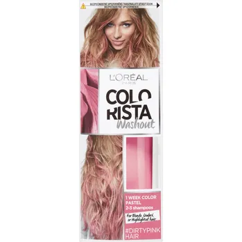 Barva na vlasy Recenze L’Oréal Paris Colorista Washout 80 ml Dirty Pink