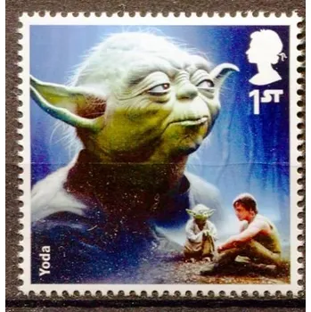 Poštovní známka (2015) MiNr. 3796 ** - Velká Británie - Star Wars I. - Yoda
