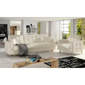 Obývací pokoj ImportWorld Sedací sestava Ogards 3+1 - Soft 33 (barva potahu)