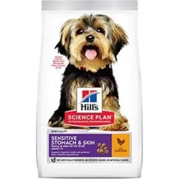 Krmivo pro psa Hill's SP Dog Adult Small&Mini Sensitive Stomach&Skin Chicken 6kg + CashBack 25 Kč