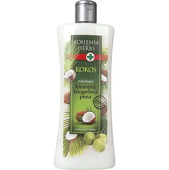 Koupelová pěna Bohemia Herbs Koupelová pěna s kokosovým olejem 500 ml