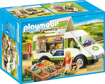 Stavebnice Playmobil Playmobil 70134 Pojízdná farmářská prodejna