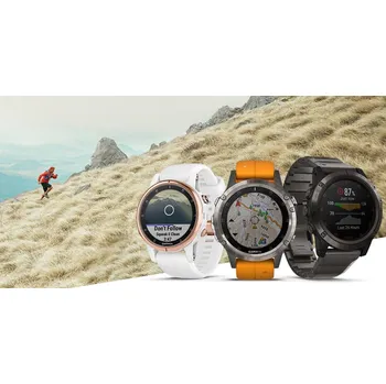 Garmin Fenix 5 srdeční tep