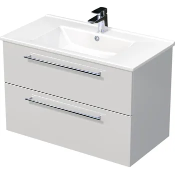 Koupelnový nábytek Box - skříňka pod umyvadlo Arte 85 cm, 2 zásuvky, závěsná Box Arte 85 2Z