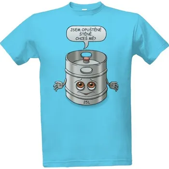 Pánské tričko Tričko s potiskem Opuštěné štěně pánské