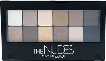 Oční stíny Maybelline The Nudes Eyeshadow Palette 9,6 g