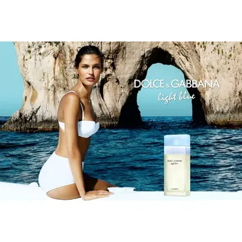 Bianca Balti Dolce & Gabban Light Blue