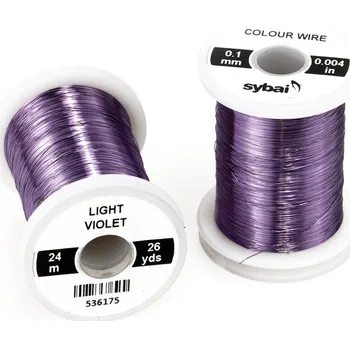 Barevný drátek Sybai Colour Wire Light Violet 0,1mm