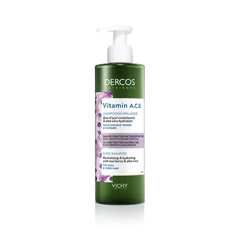 Šampon Vichy Dercos Vitamin A.C.E revitalizační šampon pro rozzáření mdlých vlasů 250 ml