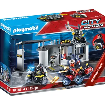 Stavebnice Playmobil Playmobil 70338 Velká přenosná centrála speciální jednotky