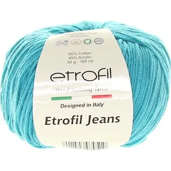 Příze Etrofil Jeans tyrkysová 053