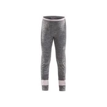 Dětské termo spodky CRAFT Fuseknit Comfort Junior šedá s růžovou 1906634-B975704 122; Šedá spodky