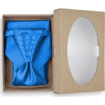 Kravata Svatební regata modrá + doprava zdarma