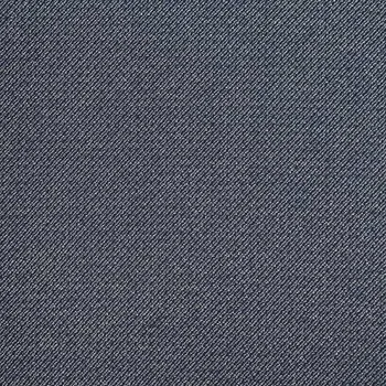 Kostýmovka šedo-modrá, diagonální vzor, š.150