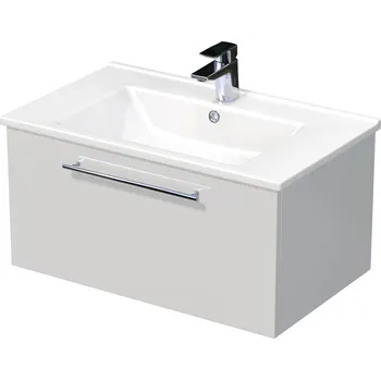 Koupelnový nábytek Box - skříňka pod umyvadlo Arte 75 cm, 1 zásuvka, závěsná Box Arte 75 1Z