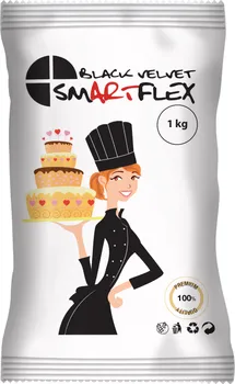 Jedlá dekorace na dort Smartflex Black Velvet 1 kg
