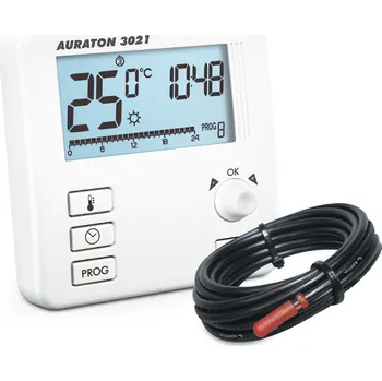 Auraton 3021 PC termostat s externím čidlem 2,5 m