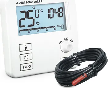 Termostat Auraton 3021 PC termostat s externím čidlem 2,5 m