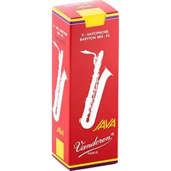 Vandoren SR343R JAVA Filed - Red Cut - Baryton Saxofon 3.0