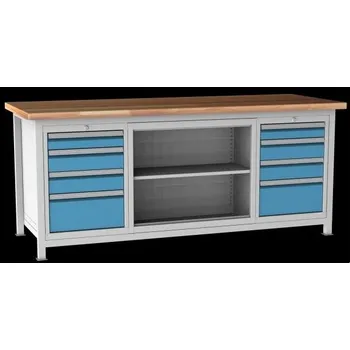 Dílenský stůl Dílenský stůl svařený- set DPJ 210 ponky svařený set DPJ 210 kovos Provedení dle popisu