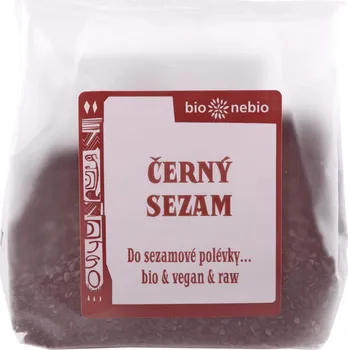Bio Nebio Sezam černý neloupaný bio 100 g
