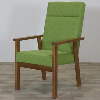 Křeslo Křeslo pro seniory JAKUB, středně hnědé, český výrobek