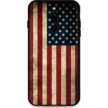 Pouzdro na mobilní telefon Kryt Xiaomi Redmi 8 3D silikon Amerika (obal neboli pouzdro na Xiaomi Redmi 8)
