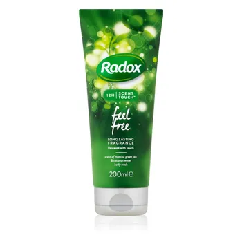 Sprchový gel Radox Feel Free Matcha Green Tea & Coconut Water Shower Gel 200 ml