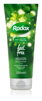 Sprchový gel Radox Feel Free Matcha Green Tea & Coconut Water Shower Gel 200 ml