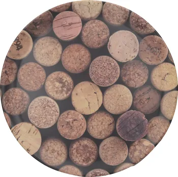 Creative Tops, Anglie Creative Tops - Plastový tác Cork - 36 cm Barva: hnědá, Velikost: 36x36