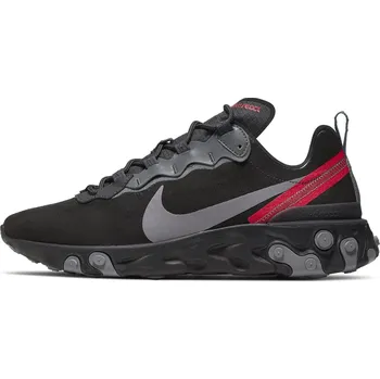 Pánské tenisky NIKE React Element 55 Off Noir/Black/University Red/Gunsmoke