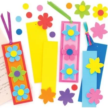 Záložka Záložka k dokončení květiny (8 ks) -