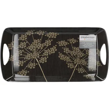 Creative Tops, Anglie Creative Tops - Plastový tác malý Silhouette - 28*20 cm Barva: jako na obrázku, Velikost: 28x20