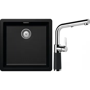 Kuchyňský dřez Set Schock S11-11 (dřez Greenwich N-100 Magma + baterie SC-540.120 Magma)