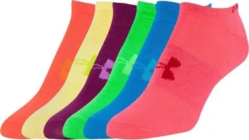 Dámské ponožky Under Armour Big Logo No-Show Sock 6-Pack mix S